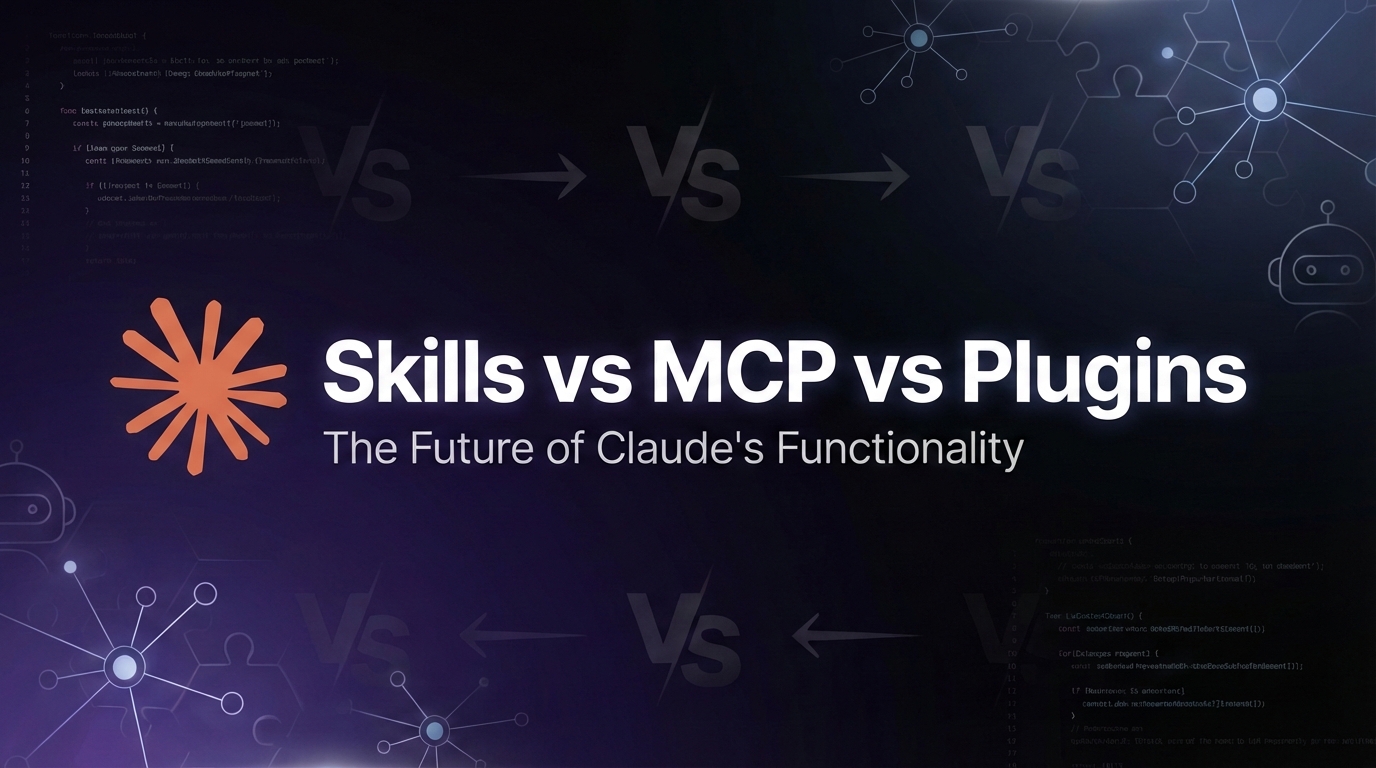 Skills vs MCP vs Plugins vs Subagents: A Complete Guide - Awesome ...